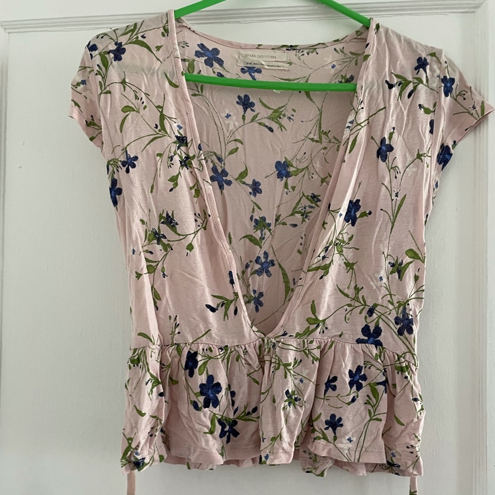 Urban Outfitters Deep V Top